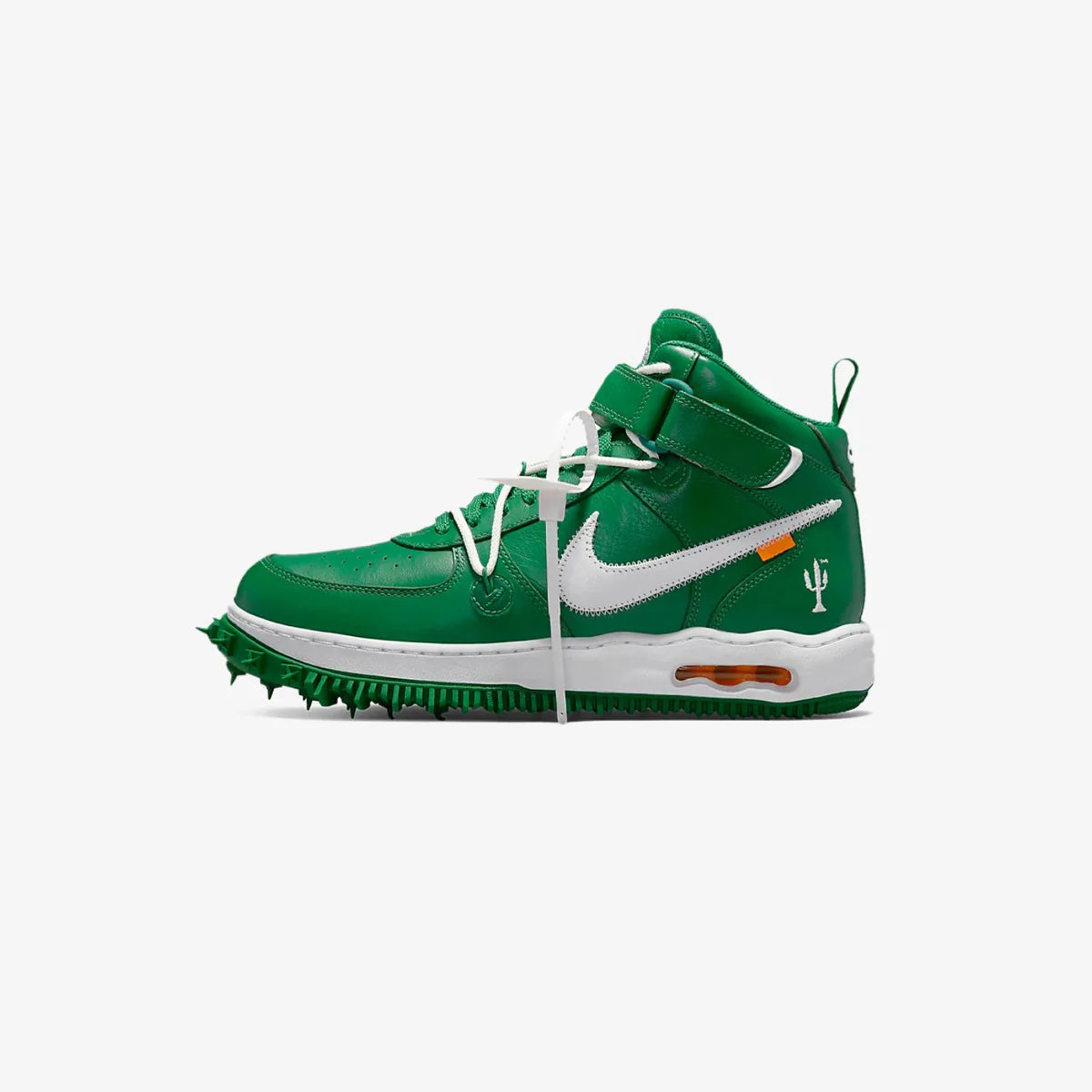 Off-White x Nike Air Force 1 Mid "Pine Green" - CBM-KICKS.RO