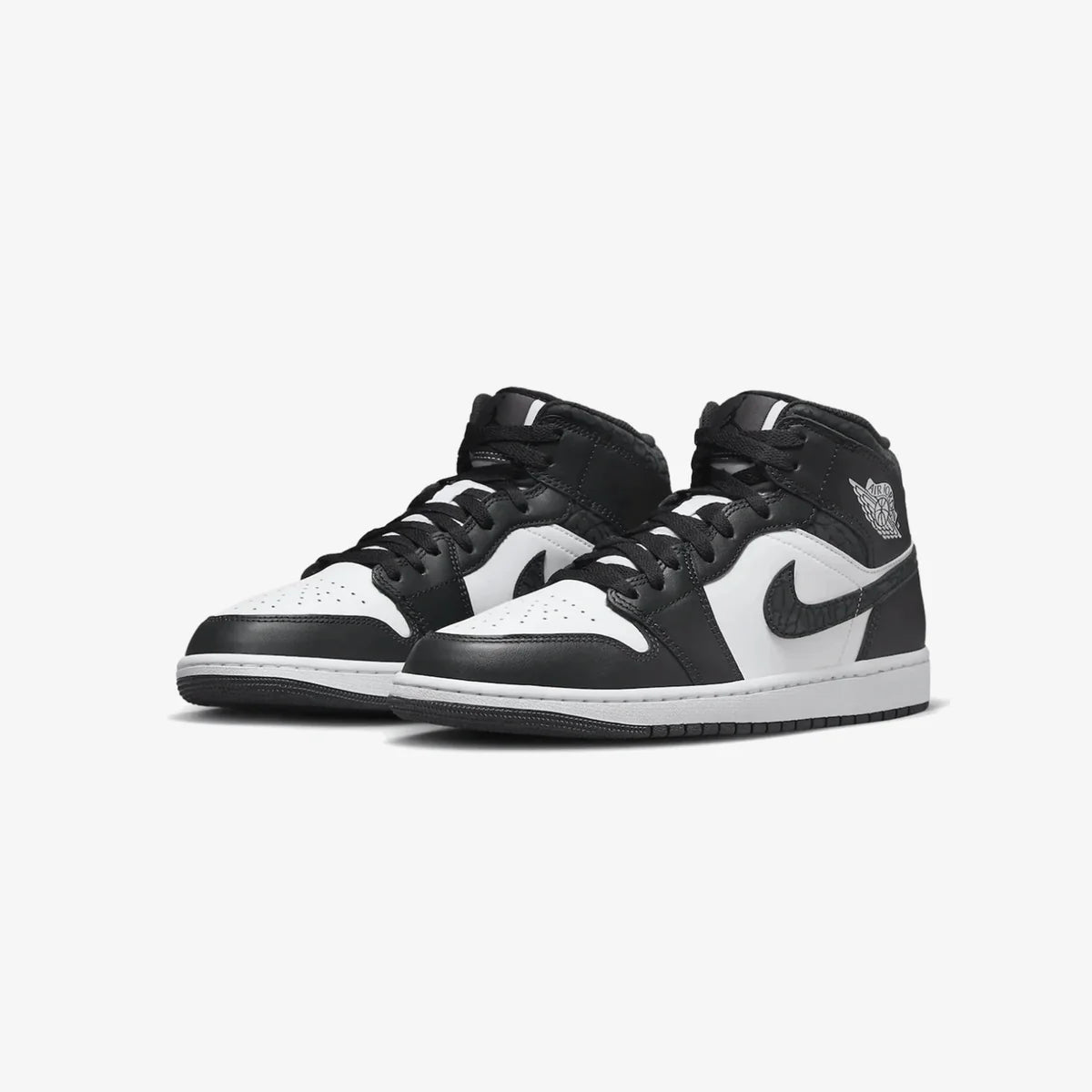 Jordan 1 Mid "Black Elephant Print" - CBM-KICKS.RO