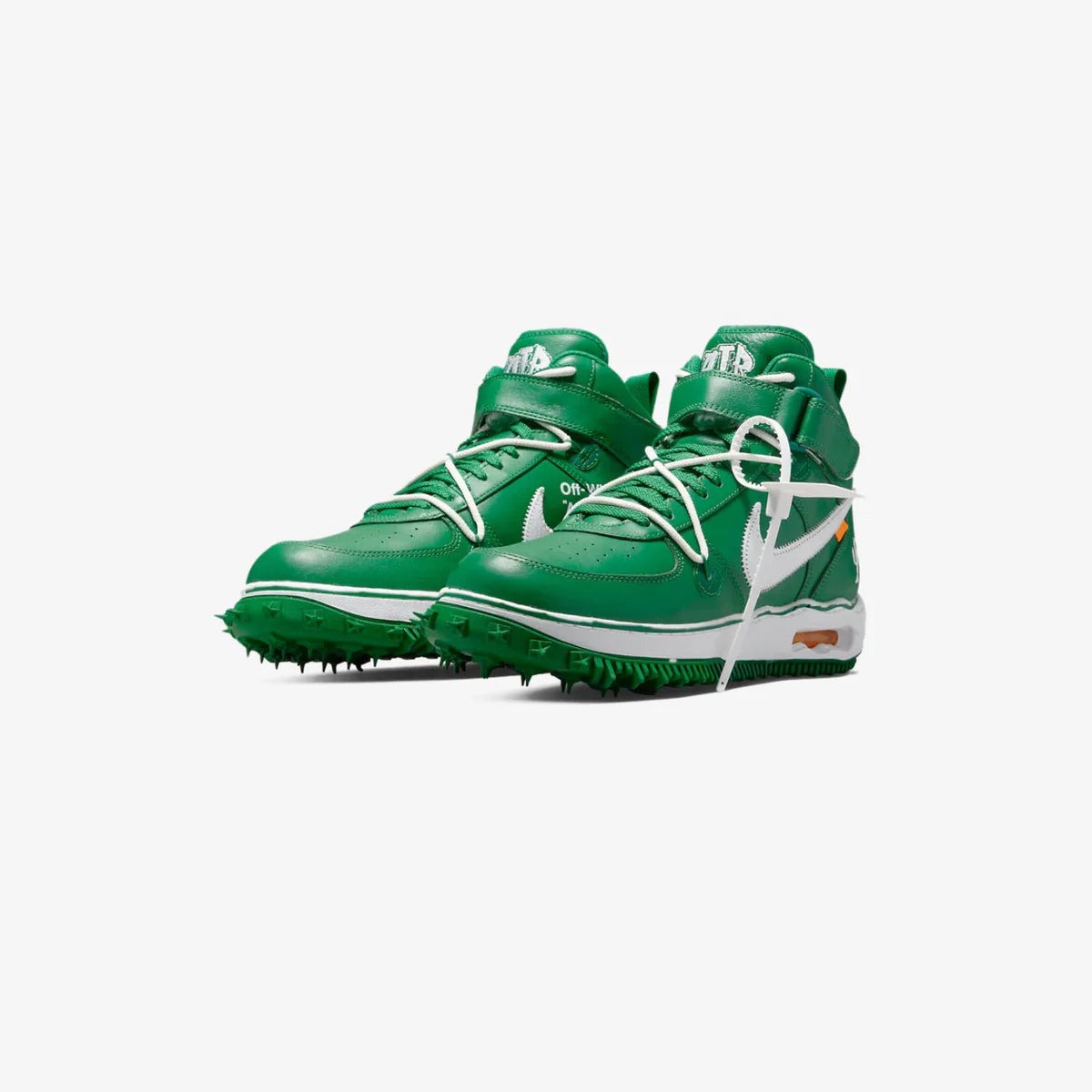 Off-White x Nike Air Force 1 Mid "Pine Green" - CBM-KICKS.RO