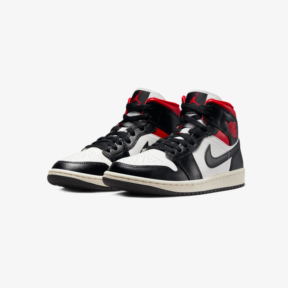 Air Jordan 1 Mid "Panda Gym Red" - CBM-KICKS.RO