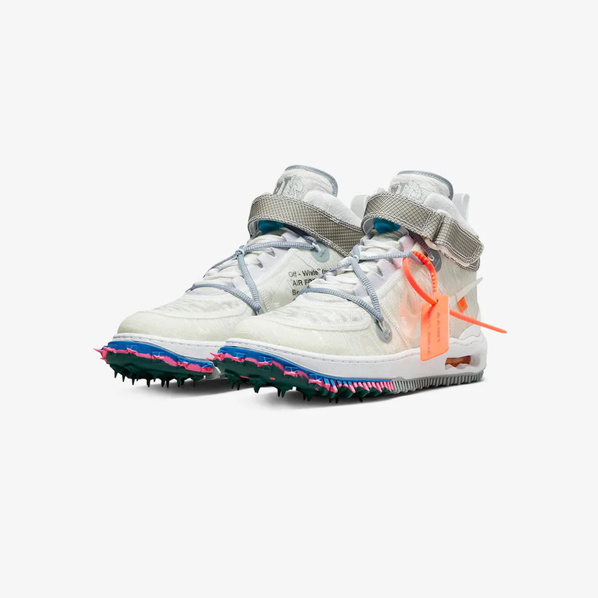 Off-White x Nike Air Force 1 Mid "White" - CBM-KICKS.RO