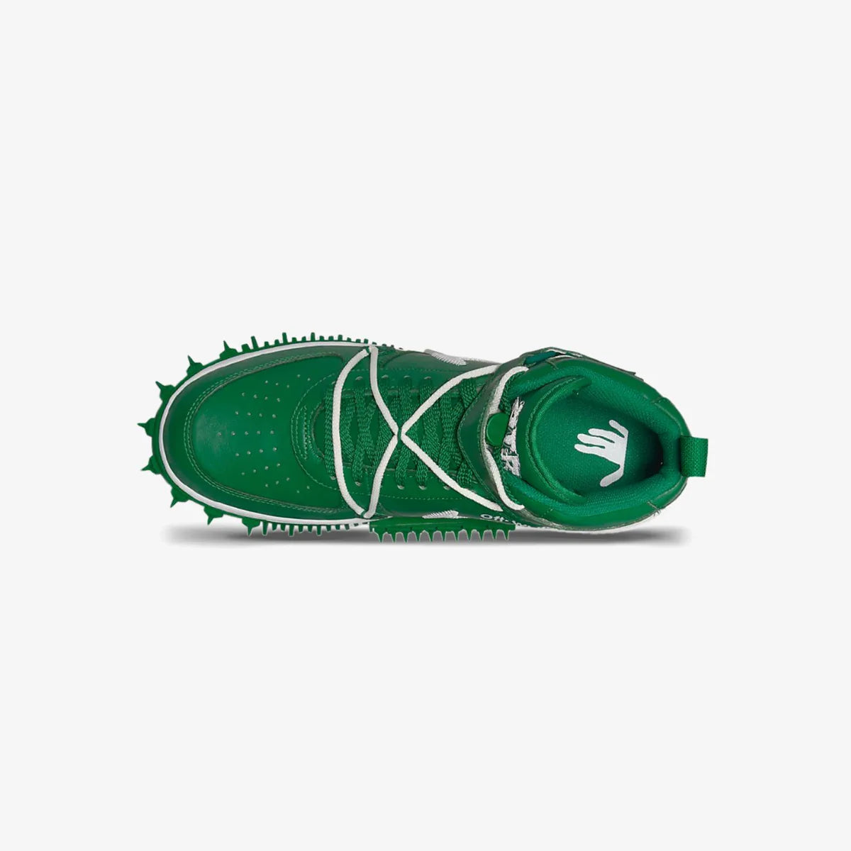 Off-White x Nike Air Force 1 Mid "Pine Green" - CBM-KICKS.RO
