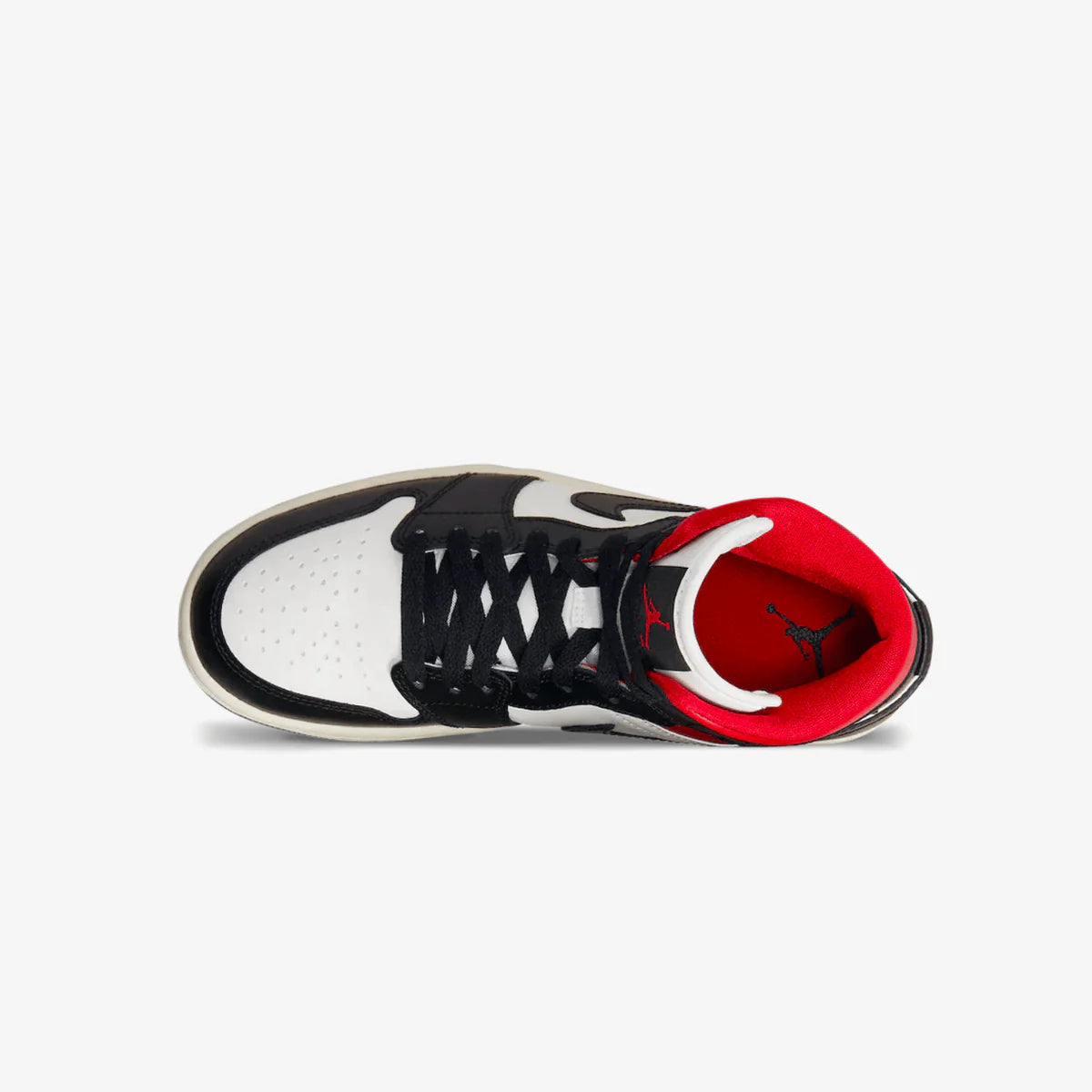 Air Jordan 1 Mid "Panda Gym Red" - CBM-KICKS.RO