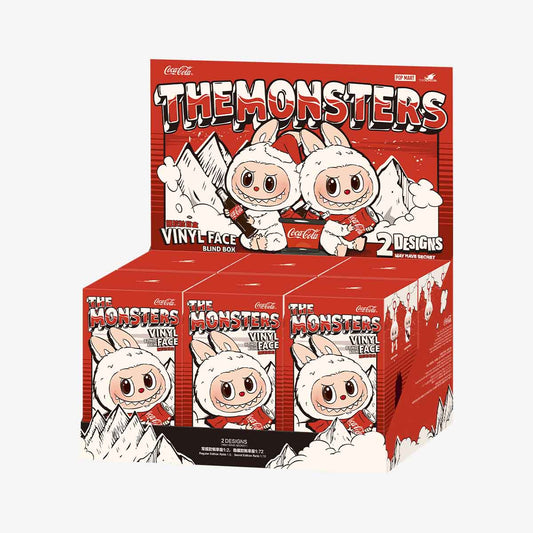 Pop Mart Labubu THE MONSTERS Coca Cola Vinyl Plush Blind Box - CBM-KICKS.RO