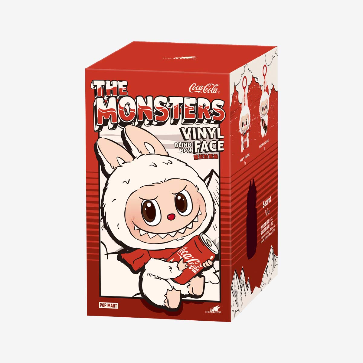 Pop Mart Labubu THE MONSTERS Coca Cola Vinyl Plush Blind Box - CBM-KICKS.RO