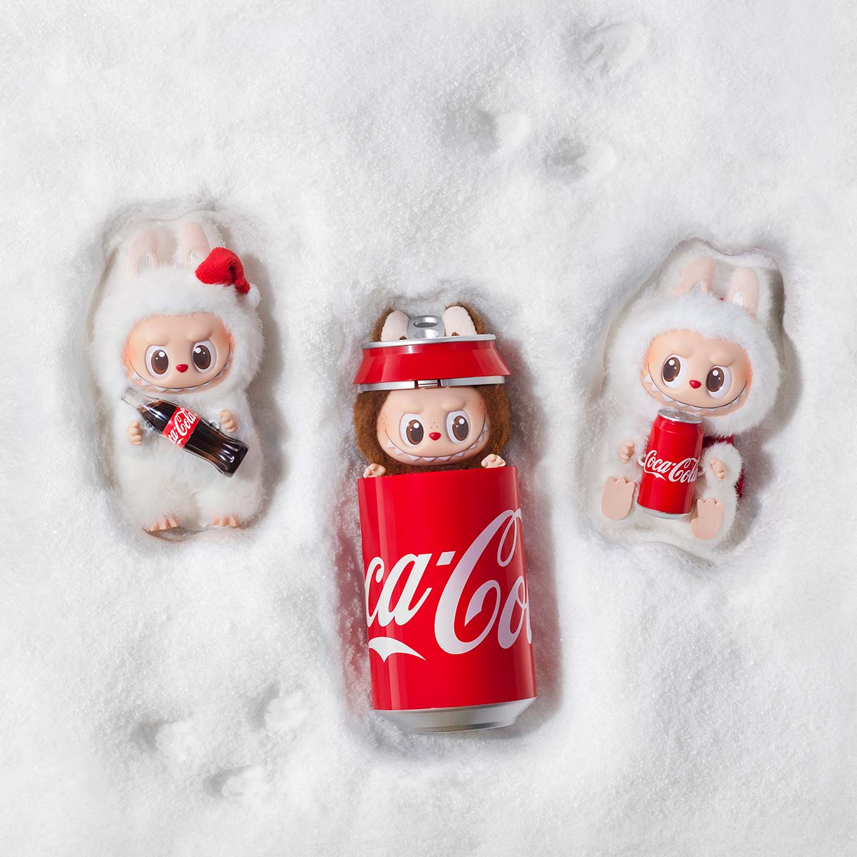 Pop Mart Labubu THE MONSTERS Coca Cola Vinyl Plush Blind Box - CBM-KICKS.RO