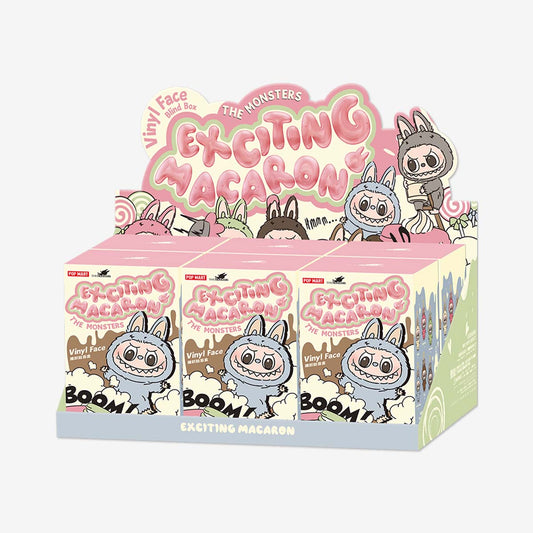 Pop Mart Labubu THE MONSTERS Exciting Macaron Vinyl Plush Blind Box - CBM-KICKS.RO