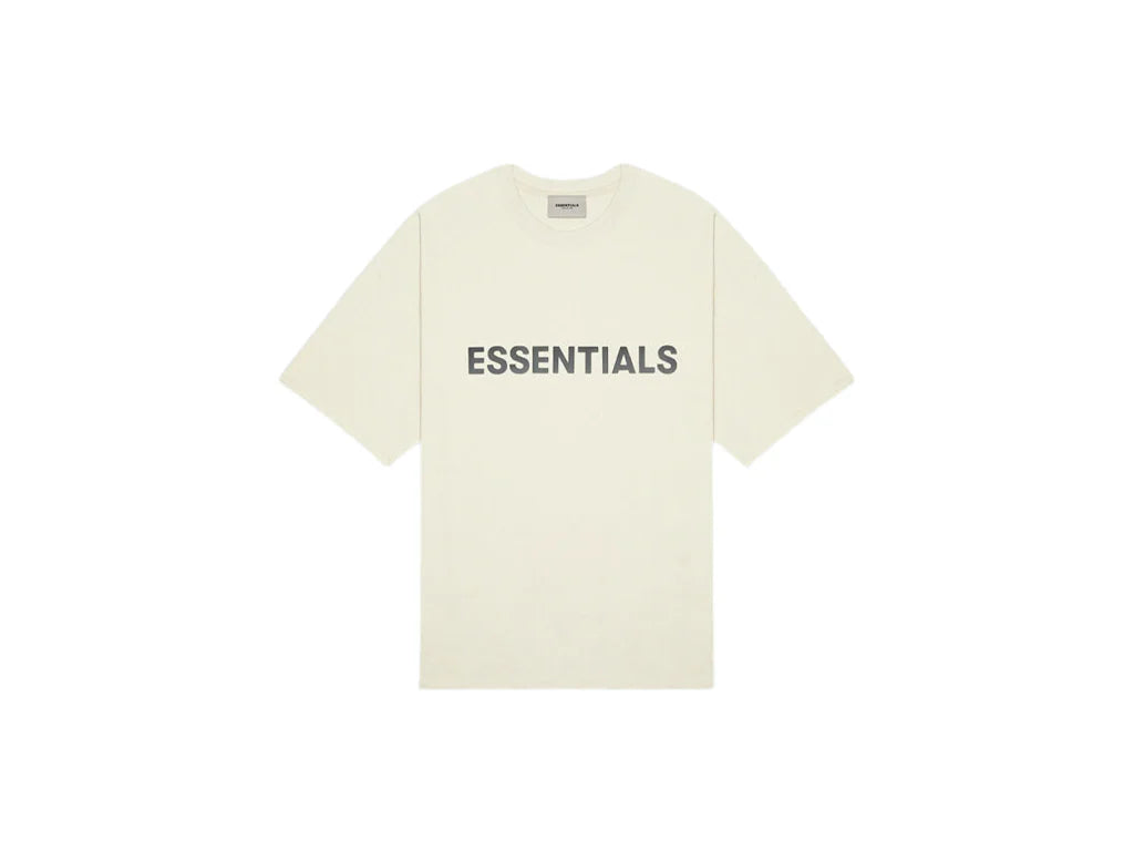 Tricou Essentials Fear of God Applique "Buttercream" - CBM-KICKS.RO
