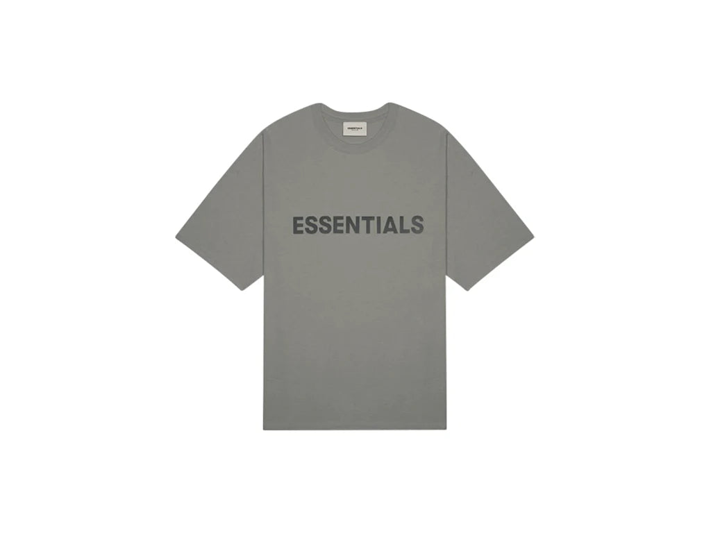 Tricou Essentials Fear of God Applique "Grey" - CBM-KICKS.RO