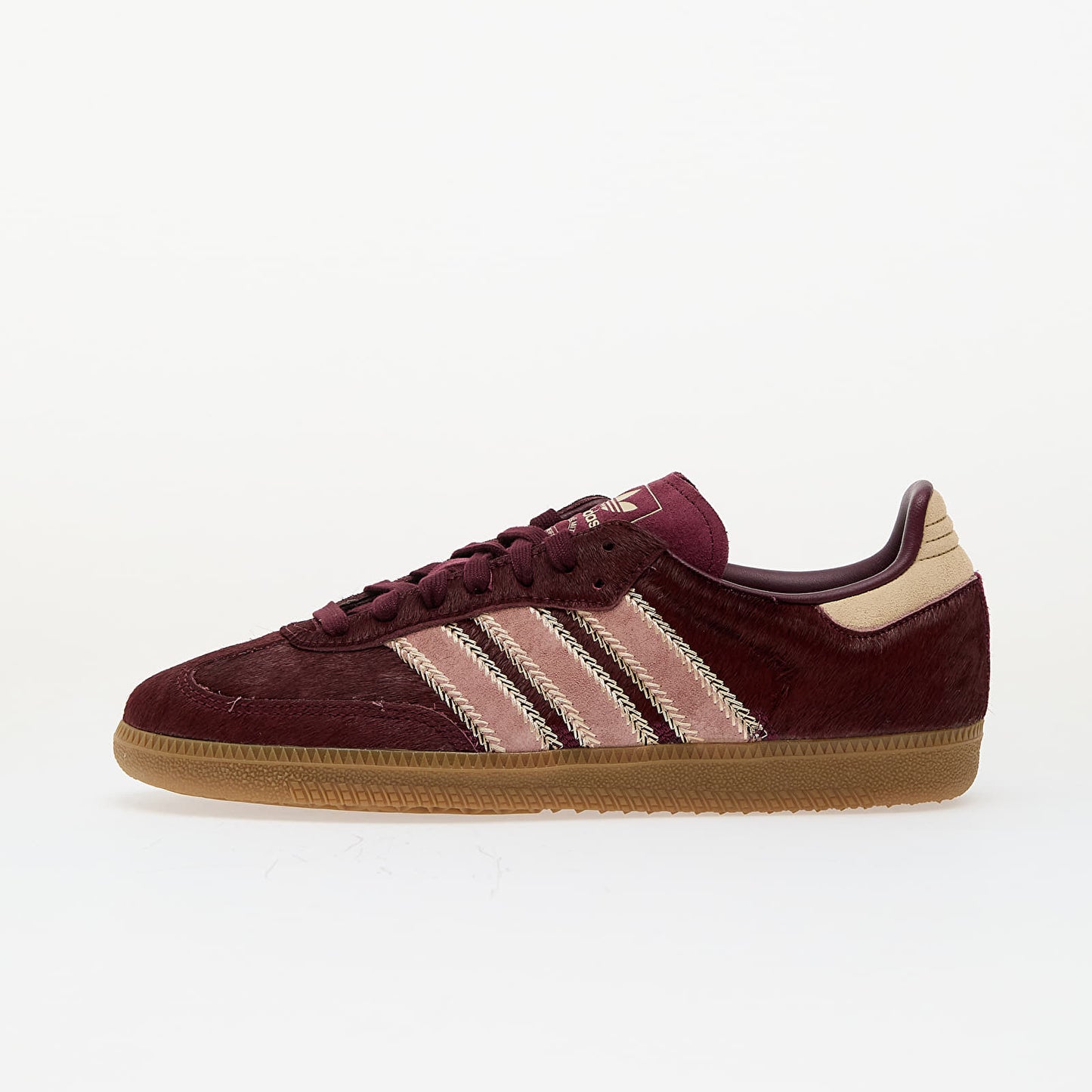 Adidas Samba OG "Maroon Sand Strata Pony" - CBM-KICKS.RO