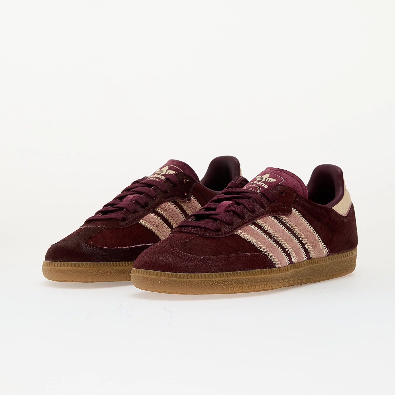 Adidas Samba OG "Maroon Sand Strata Pony" - CBM-KICKS.RO