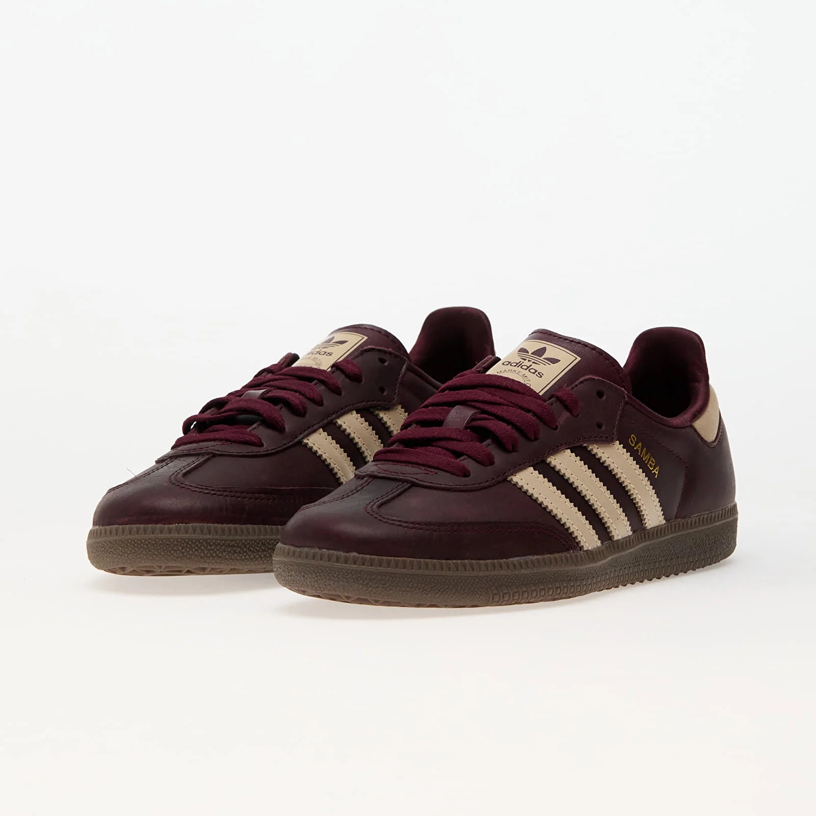 Adidas Samba OG "Maroon Crystal Sand" - CBM-KICKS.RO