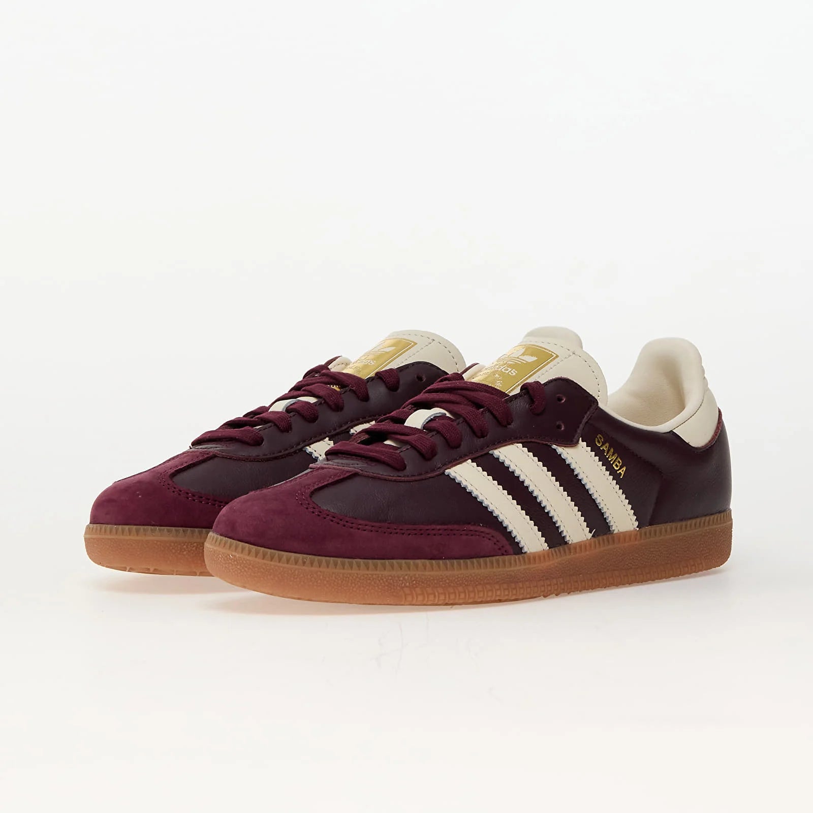 Adidas Samba OG "Maroon Gold Metallic" - CBM-KICKS.RO