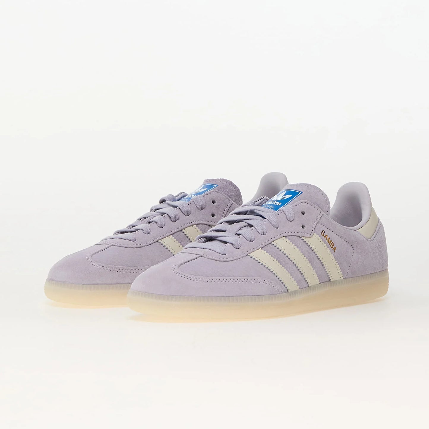 Adidas Samba OG "Silver Dawn Chalk" - CBM-KICKS.RO