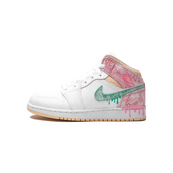 Air Jordan 1 Mid "Paint Drip" - CBM-KICKS.RO
