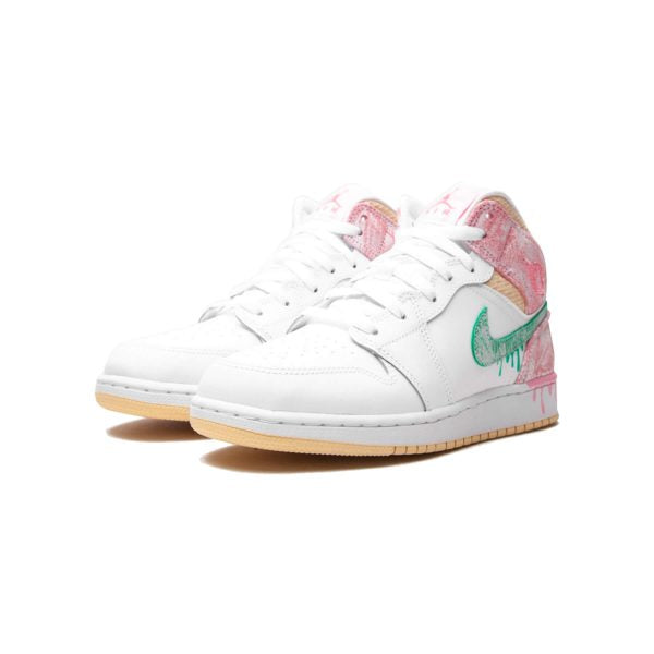 Air Jordan 1 Mid "Paint Drip" - CBM-KICKS.RO
