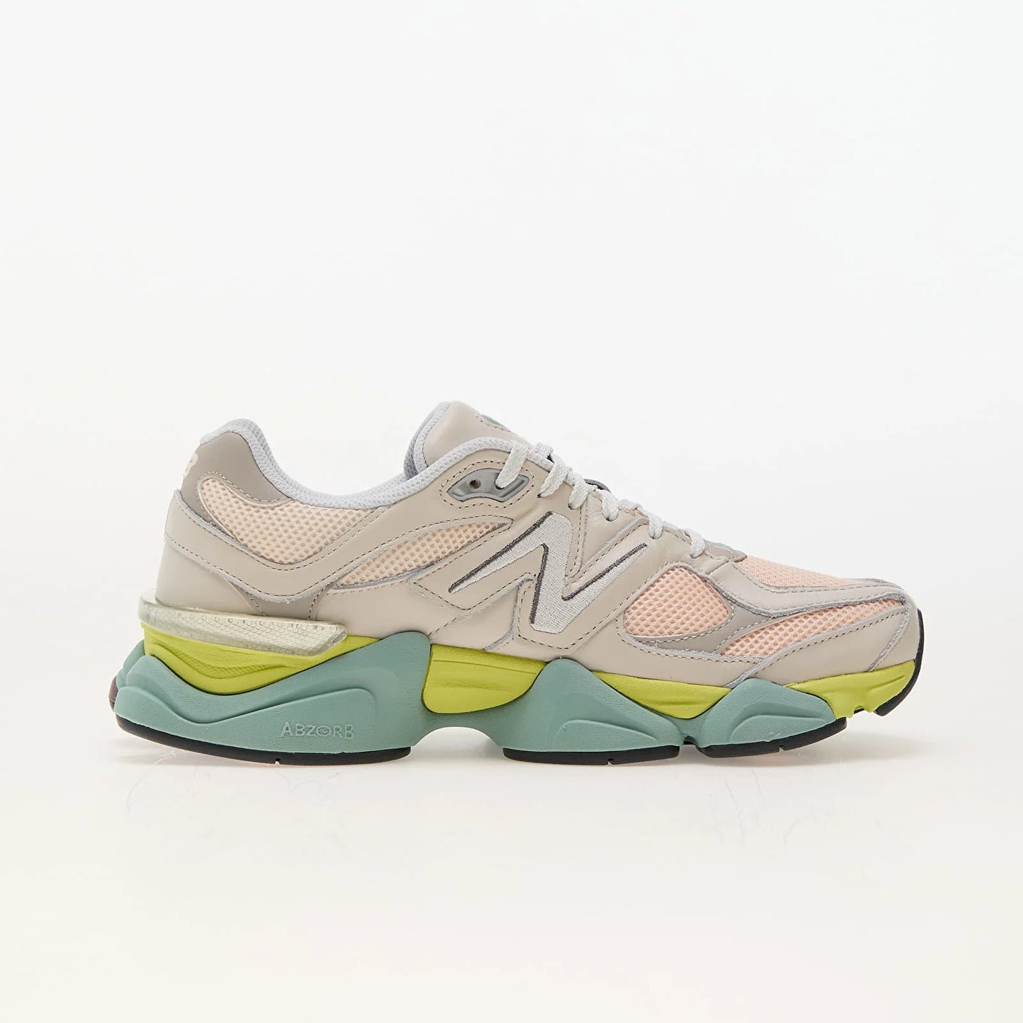 New Balance 9060 "Moonbeam Vintage Rose Lime" - CBM-KICKS.RO