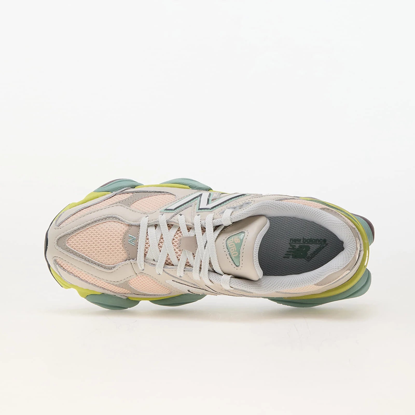 New Balance 9060 "Moonbeam Vintage Rose Lime" - CBM-KICKS.RO