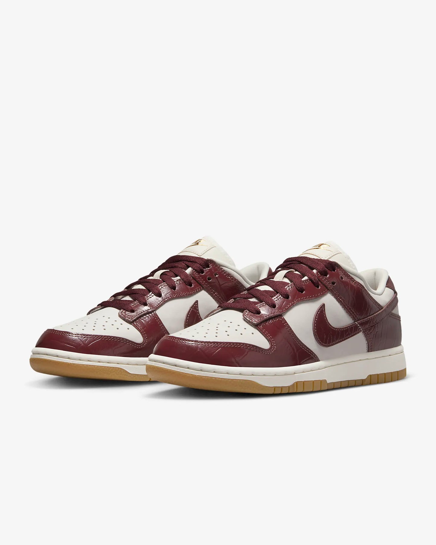 Nike Dunk Low LX "Dark Team Red Croc" - CBM-KICKS.RO