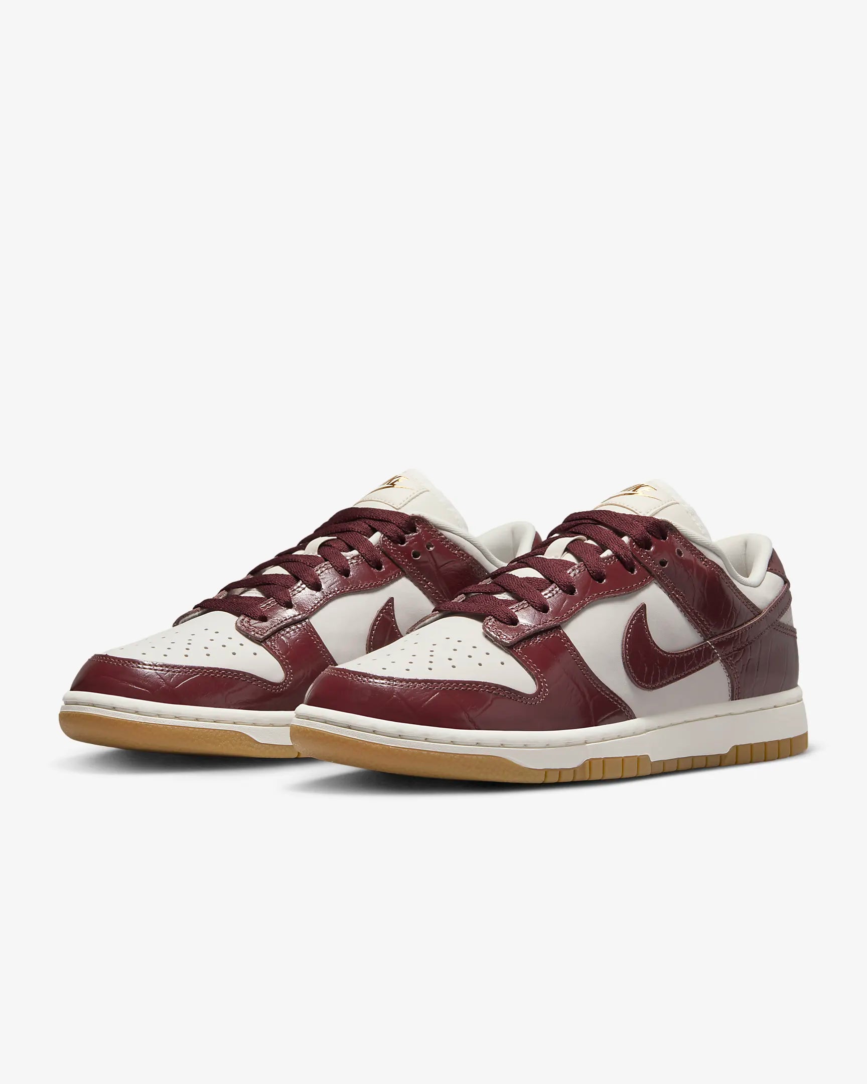 Nike Dunk Low LX "Dark Team Red Croc" - CBM-KICKS.RO