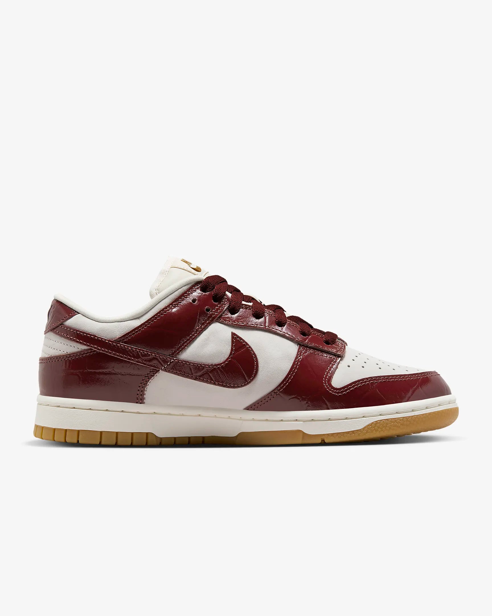 Nike Dunk Low LX "Dark Team Red Croc" - CBM-KICKS.RO