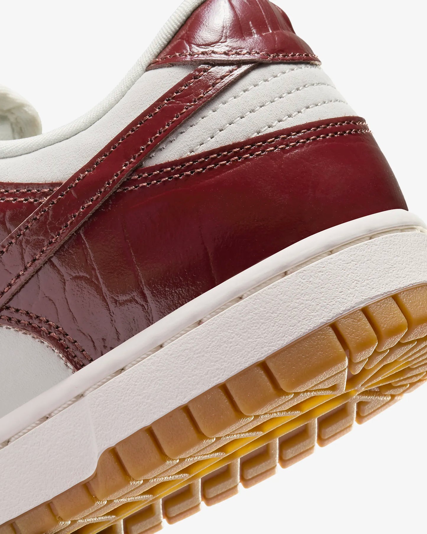 Nike Dunk Low LX "Dark Team Red Croc" - CBM-KICKS.RO