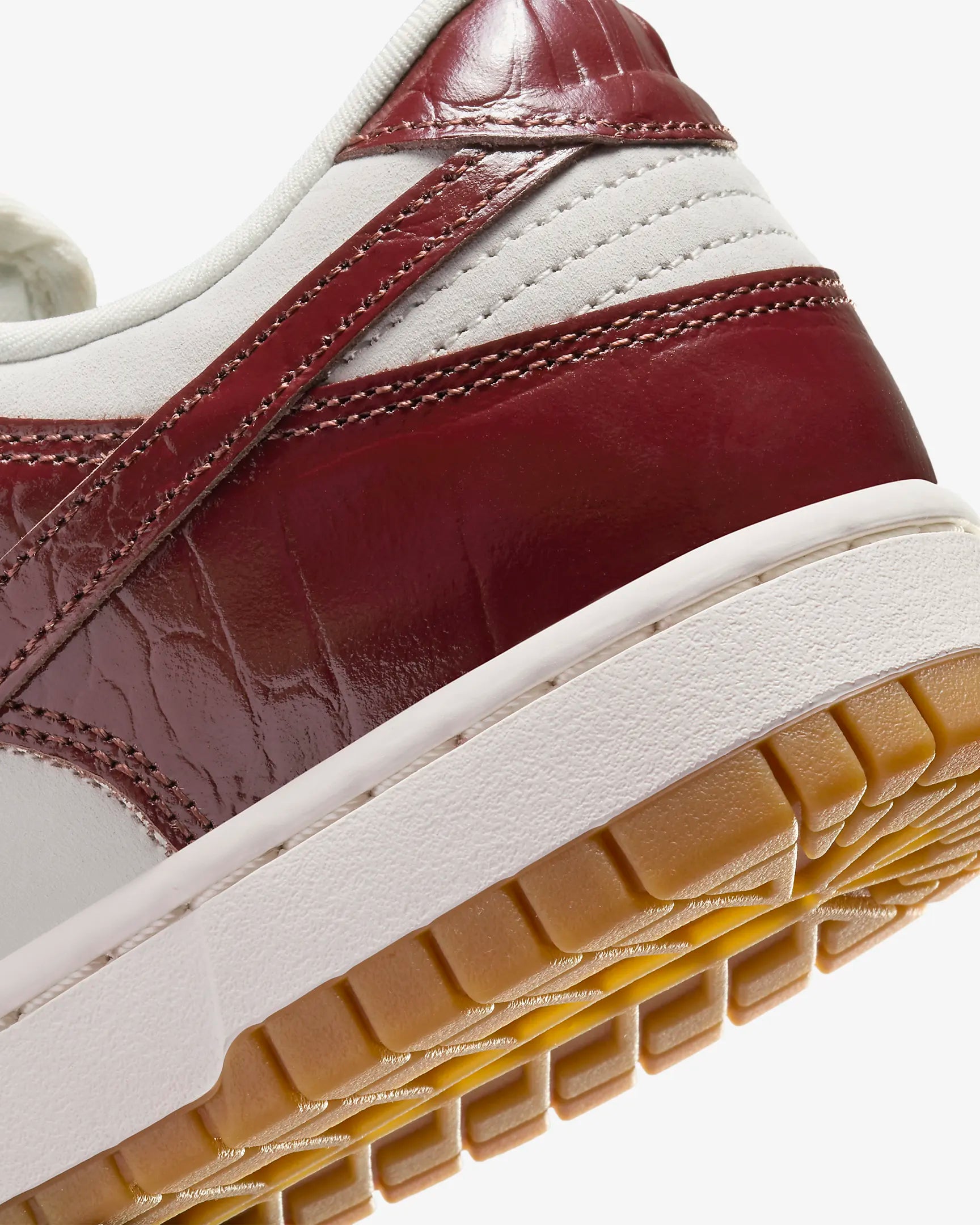 Nike Dunk Low LX "Dark Team Red Croc" - CBM-KICKS.RO