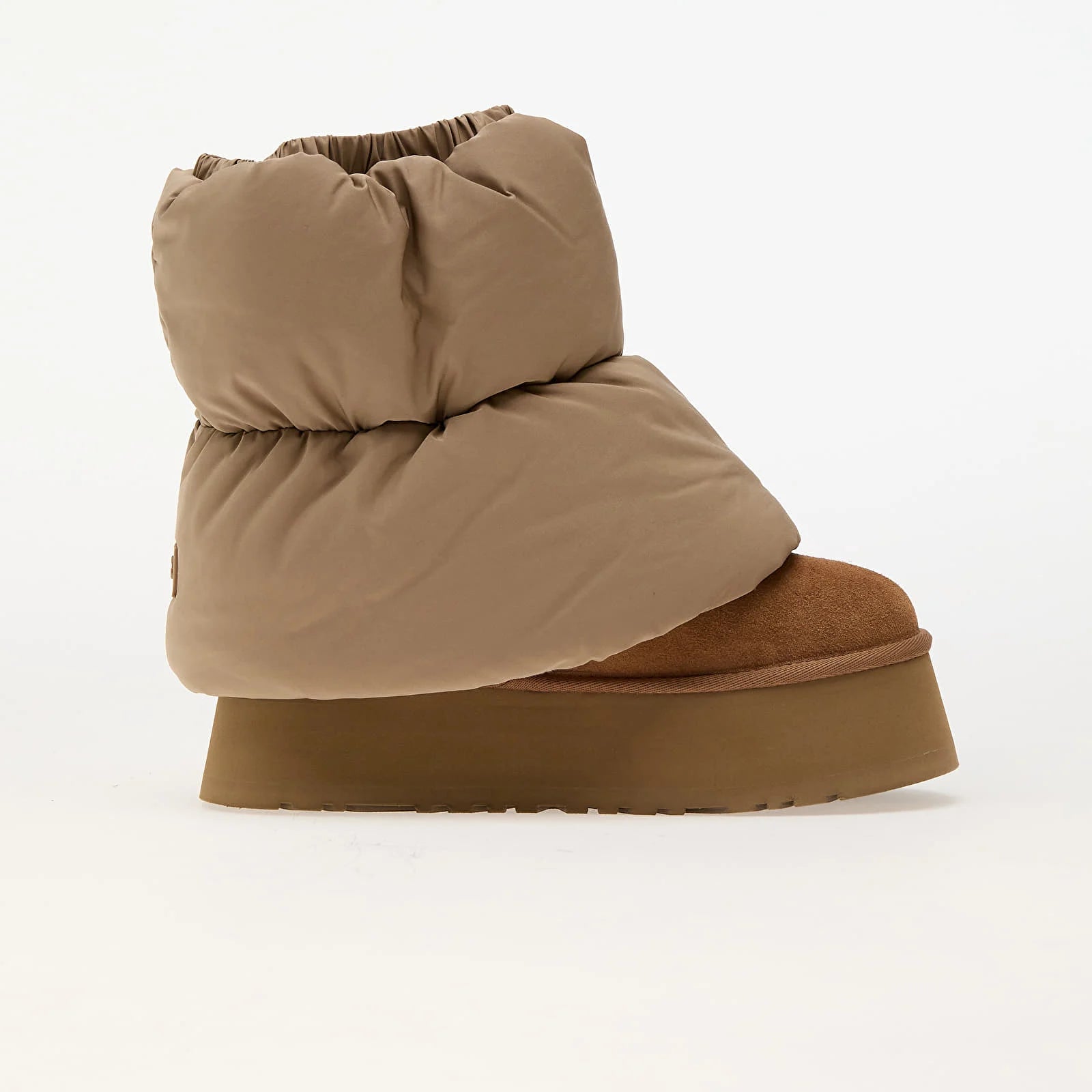 UGG Classic Mini Dipper Puffer "Chestnut" - CBM-KICKS.RO